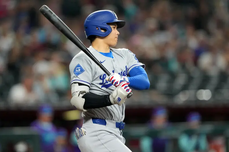 MLB／大谷翔平連8場敲安沒用！道奇0：2響尾蛇　本季第三度遭完封
