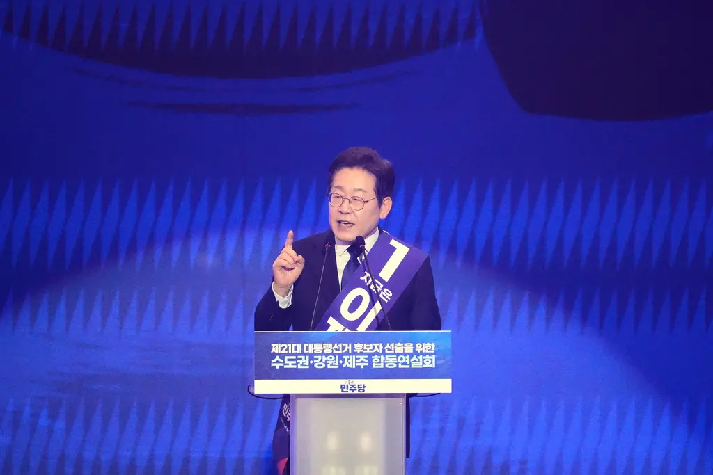 ▲韓國新任總統李在明於今（4）日正式上任。（圖／美聯社／達志影像）