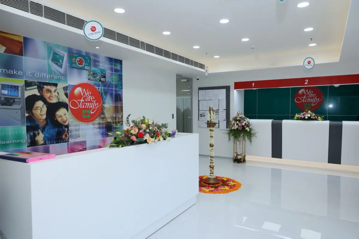 ▲看好印度市場，中信銀行印度斯里伯魯德分行搬遷至卡圖帕克姆，也要申設印度古吉拉特邦金融特區（GIFT City）分行。（圖／中信銀行提供）