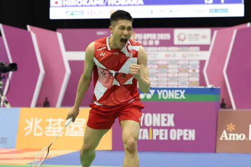 ▲羽球年終賽積分排名，35歲台灣一哥周天成穩居龍頭。（圖／取自台北羽球公開賽官網）