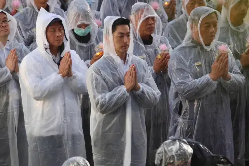 蔣萬安 ▲蔣萬安晚間出席「佛誕浴佛·孝親感恩祈福會」。(圖/記者朱永強攝,2025.05.11)