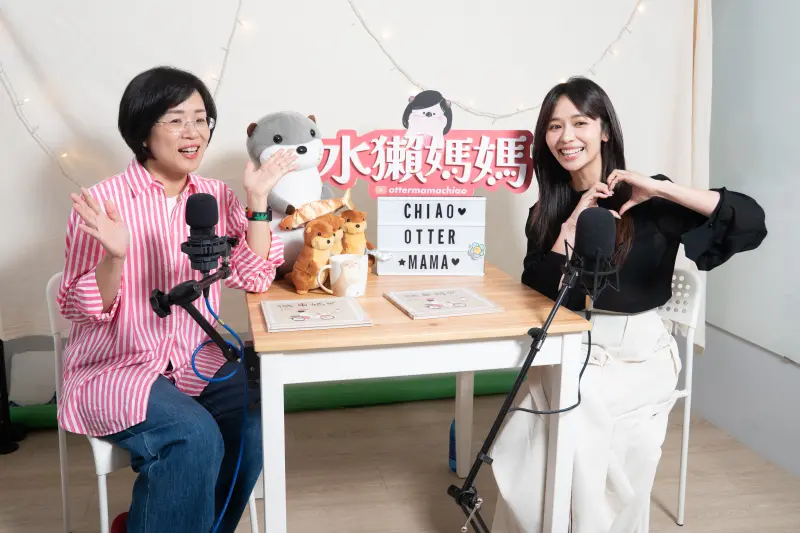 母親節講母語！水獺媽媽揪客家女神雙聲道錄Podcast