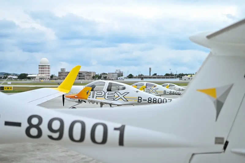 ▲安捷航空目前擁有9架Diamond教練機。(圖/安捷航空提供)