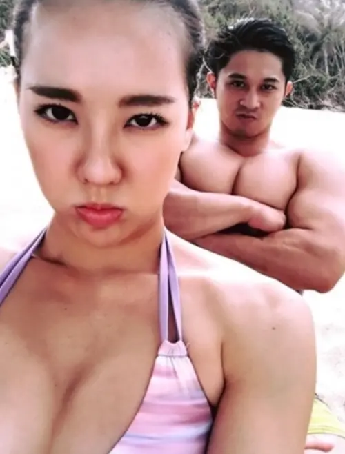劉雨柔前男友健身網紅鄒政翰(Hill)。 ▲劉雨柔前男友健身網紅鄒政翰(Hill)。(圖/劉雨柔IG)