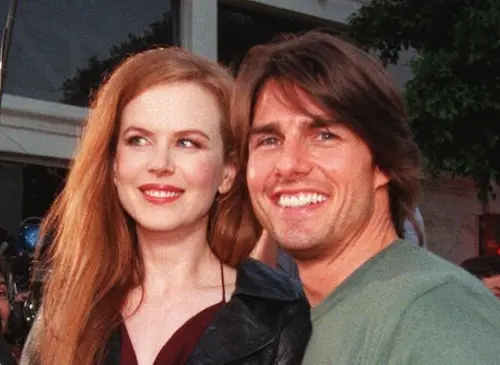 ▲湯姆克魯斯（右）與妮可基嫚（左）離婚25年都沒再聯絡，也避免在公開場合同台。（圖／美聯社／達志影像）