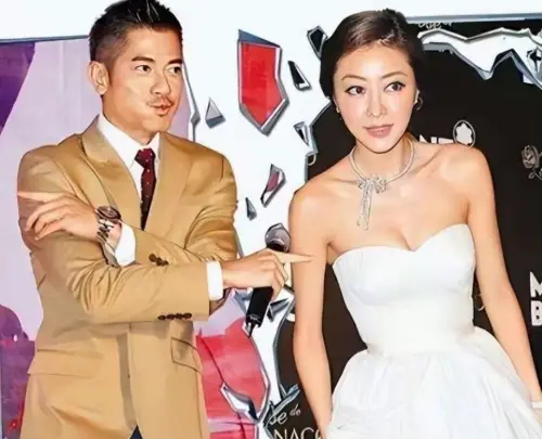 ▲郭富城（左）和熊黛林（右）情傳7年，中間還被傳苟芸慧介入，後來郭富城娶回小22歲方媛，誇老婆乖巧懂事，不貪圖名利。（圖／翻攝自微博）