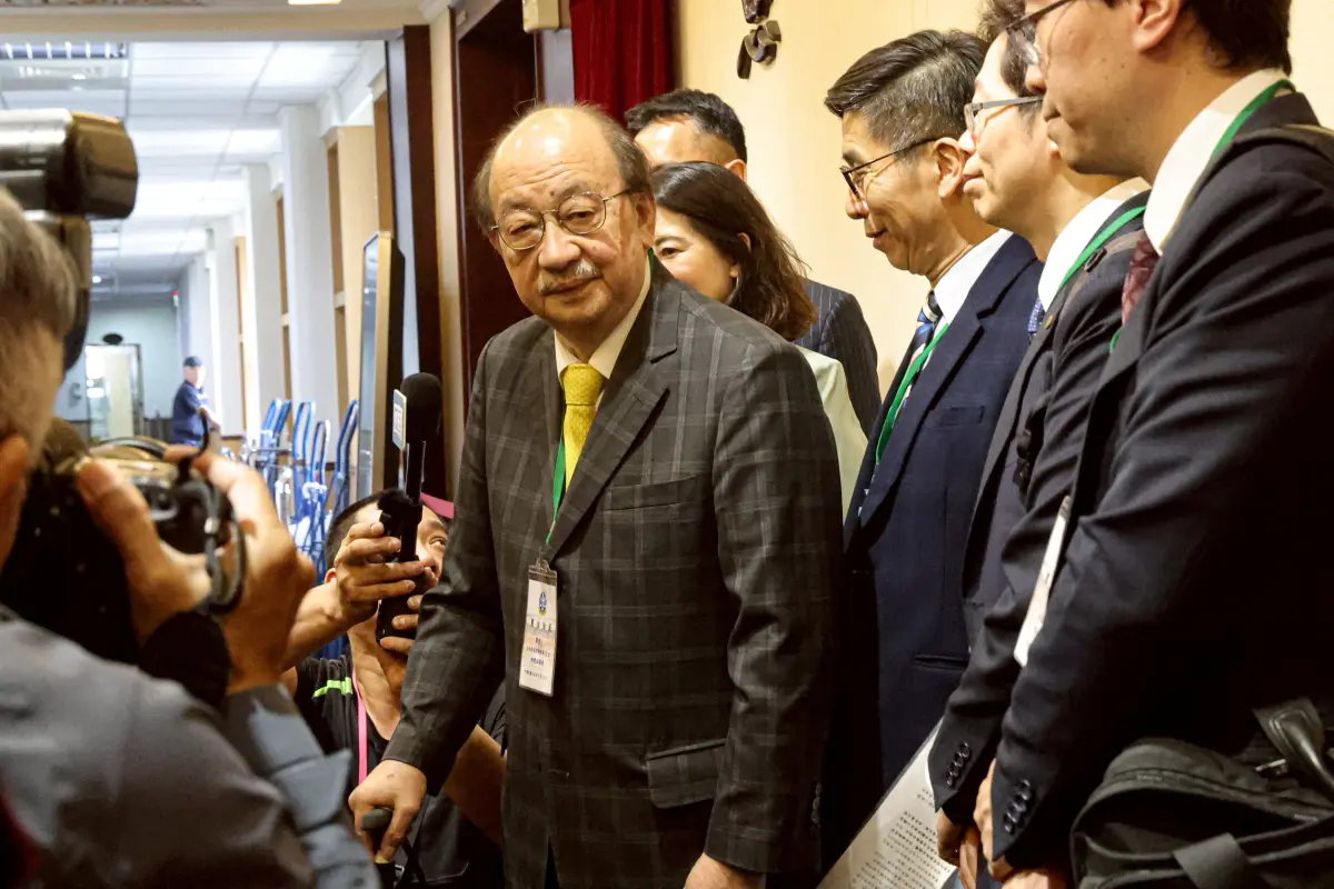 ▲民進黨立院黨團總召柯建銘上月23日接受資深媒體人周玉蔻專訪，提到726日投票後，會追究那些被罷免掉的國民黨立委的刑責，包含《刑法》第100條的內亂罪、叛國罪。（圖／記者葉政勳攝）