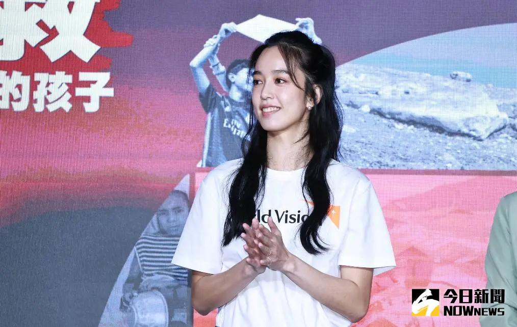 ▲張艾嘉、陳庭妮（如圖）出席《第36屆 飢餓三十人道救援行動》記者會，被問到跟胡宇威「生子計畫」、是否聯絡過宥勝等問題。（圖／記者吳翊緁攝）