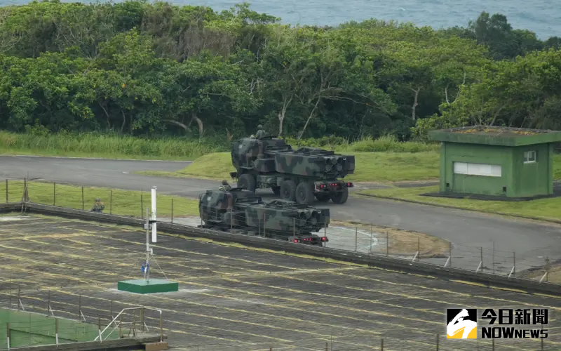 ▲M142「海馬斯」多管火箭系統。（圖／記者呂炯昌攝）