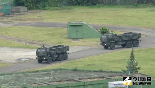 ▲M142「海馬斯」多管火箭系統。（圖／記者呂炯昌攝）