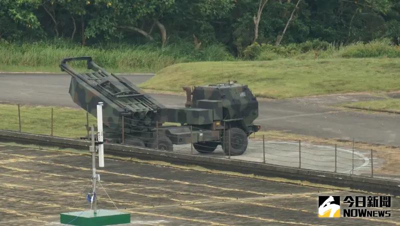 ▲M142「海馬斯」多管火箭系統。（圖／記者呂炯昌攝）