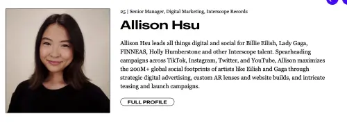 ▲《尚氣》演員劉思慕的台裔未婚妻Allison Hsu,曾獲的《富比世》「30位30歲以下的傑出人士」殊榮。(圖/翻攝自《富比世》官網) ▲《尚氣》演員劉思慕的台裔未婚妻Allison Hsu,曾獲的《富比世》「30位30歲以下的傑出人士」殊榮。(圖/翻攝自《富比世》官網)