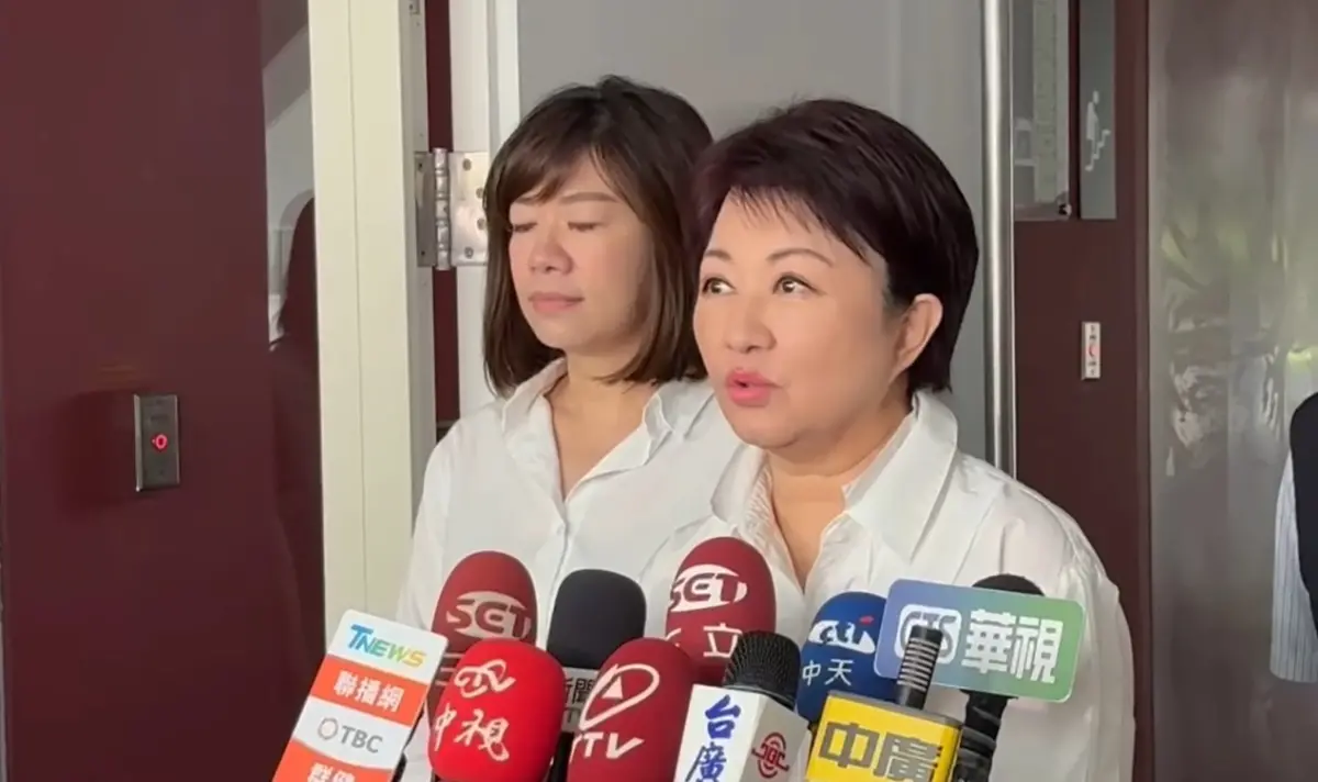 ▲台中市長盧秀燕推薦黃仁勳，走逛有濃濃宗教氣息的大甲蔣公路夜市。（圖／記者顏幸如攝，2025.05.13）