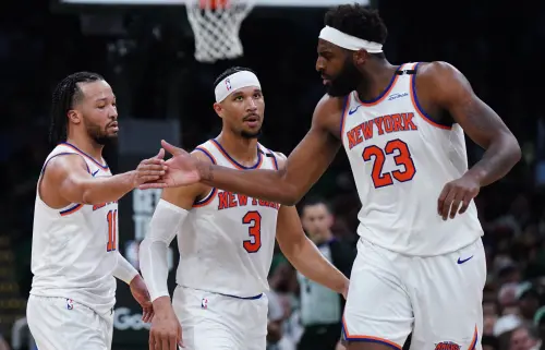 ▲東區準決賽Game 4，儘管Jayson Tatum攻下全場最高的42分，塞爾提克仍以113：121不敵尼克，尼克在Jalen Brunson領軍下逆轉勝，系列賽取得3：1聽牌優勢。（圖／路透／達志影像）