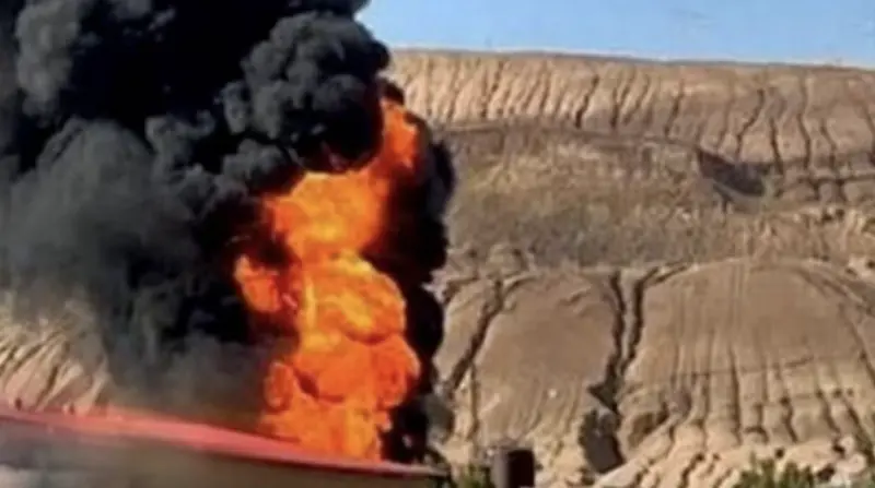 ▲印尼軍方處理過期彈藥時不慎失誤，導致彈藥意外爆炸，造成13人死亡。（圖／翻攝自Mehr News Agency）