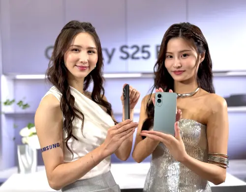 ▲三星Galaxy S25 Edge。（圖／記者周淑萍攝）