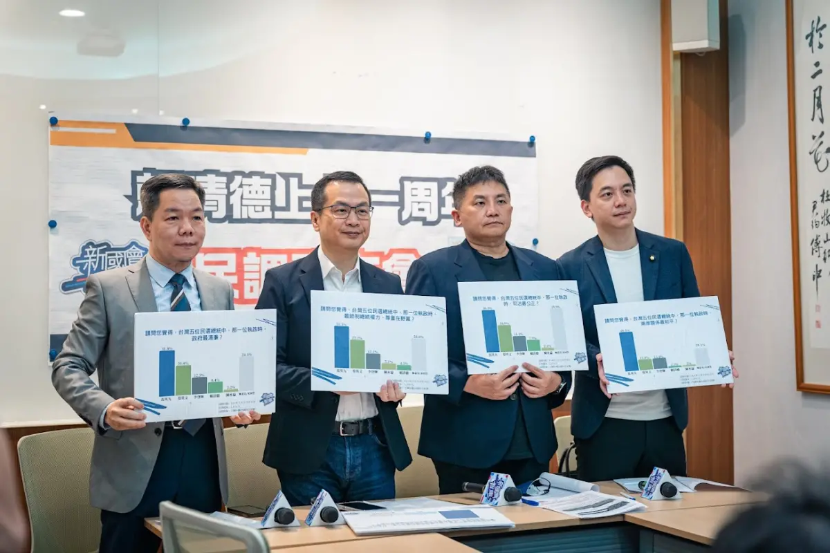 ▲藍民調調查歷任總統執政能力，馬英九全居冠 。（圖／羅智強辦公室提供）