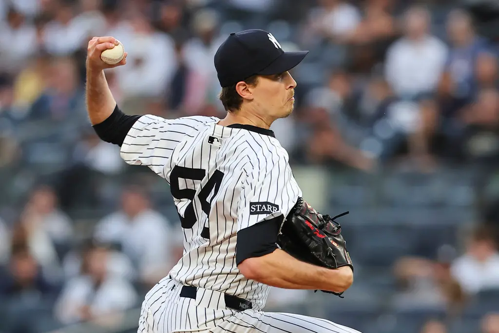 ▲31歲的Max Fried在去年12月被紐約洋基隊以8年2.18億美元簽下時，多少有些讓人出乎意料之外的但開季過後一個半月，Fried所繳出的成績，讓人不得不讚嘆，洋基球團真的有一套。（圖／美聯社／達志影像）