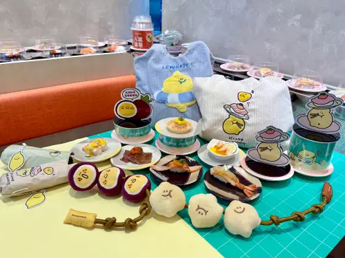 爭鮮聯名百萬YTR韓勾ㄟ金針菇!韓食新菜、微笑檸檬周邊商品一覽 ▲爭鮮X韓國Second Morning,微笑檸檬周邊商品超萌必收。(圖/記者蕭涵云攝)