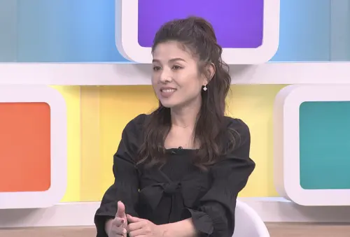 ▲林葉亭把上節目分享失智患者的照護經驗,視為在天上的爸爸給她的任務。(圖/高點綜合台提供) ▲林葉亭把上節目分享失智患者的照護經驗,視為在天上的爸爸給她的任務。(圖/高點綜合台提供)