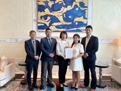 ▲鹿港永樂酒店與萬豪國際集團簽署合作協議，新飯店在第四季將以「鹿港永樂酒店－Tribute Portfolio」全新品牌亮相。（圖／業者提供）