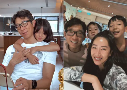 隋棠母子四人就這樣圍著那顆榴槤坐在地上。(圖/隋棠臉書) ▲隋棠母子四人就這樣圍著那顆榴槤坐在地上,你一塊我一塊,配著無限循環的「好好吃哦」讚嘆聲,慢慢把整顆都吃光了。(圖/隋棠臉書)