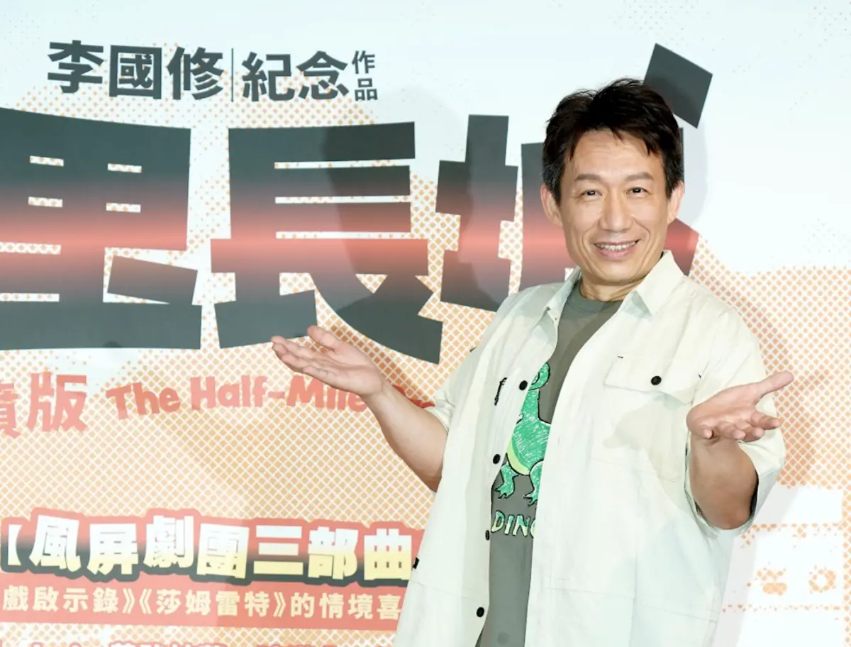 ▲郭子乾曾經用便宜的價格把房子租給NONO，NONO視他為恩人，聽聞NONO依《強制性交未遂》罪判處2年6個月有期徒刑，郭子乾愣住，答不出話來，最後只能說：「這太難了。」（圖／寬宏藝術提供）