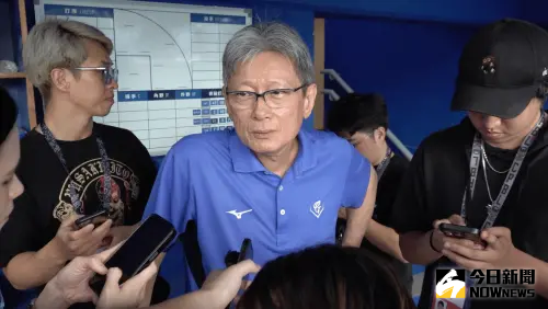 ▲富邦悍將副領隊郭泰源賽前接受媒體採訪，他認為古林睿煬在日職表現出色，未來將會被重點針對。（圖／記者陳云茹攝）