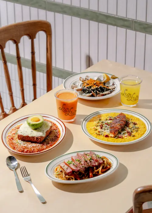 ▲「輪輪の町 Lun Lun JP Brunch」主打日式職人料理 x 歐式創意風味。（圖／輪輪の町提供）