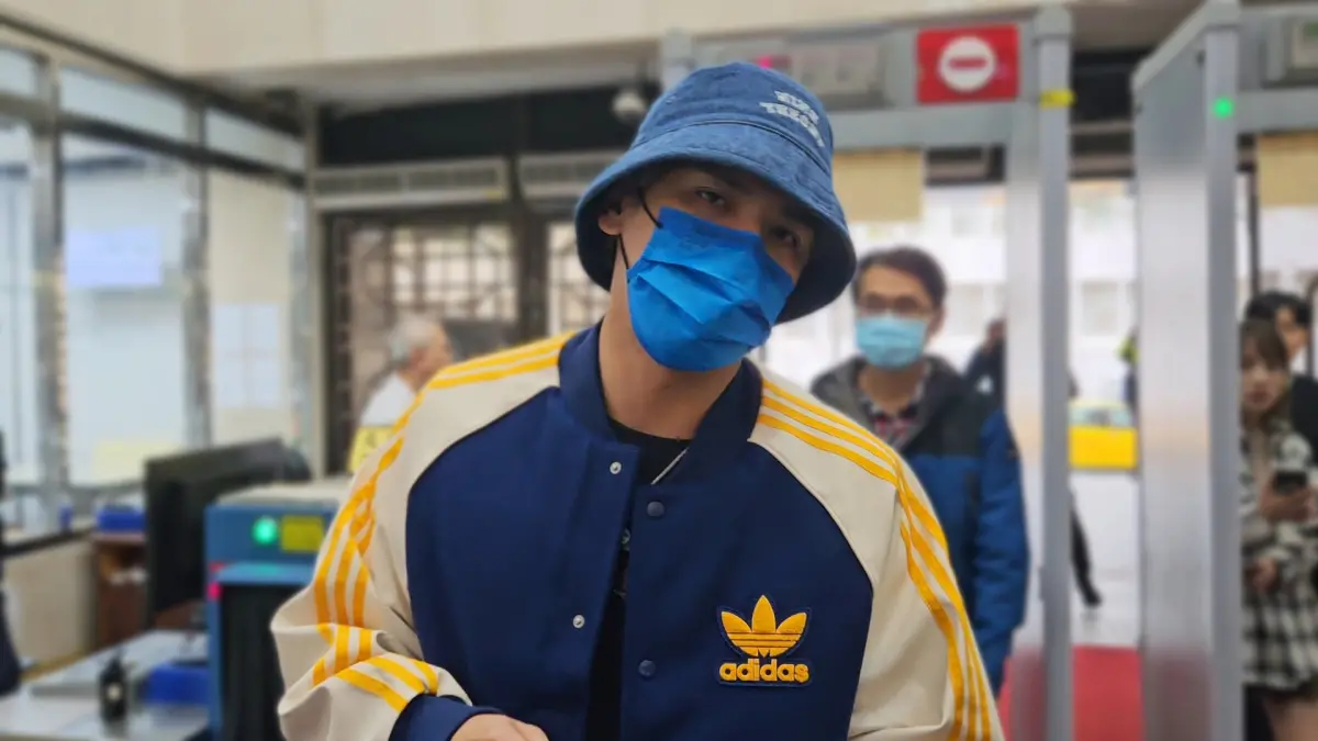 ▲藝人陳零九涉嫌閃兵遭檢警偵辦，他前年因加密貨幣代言案到北檢出庭。（圖／記者劉松霖攝，2023.11.30）