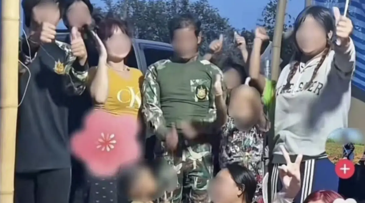 ▲泰國有一個11人家庭自製色情片，引發社會譁然。（圖／翻攝自TikTok）