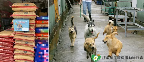 ▲中華民國第一個動物保護團體「社團法人中華民國保護動物協會」，特別跟在地經營20多年、統一企業寵物食品旗下的國民犬食-寶貝狗品牌合作，選擇最安心的寶貝狗乾糧，推出愛心認購活動