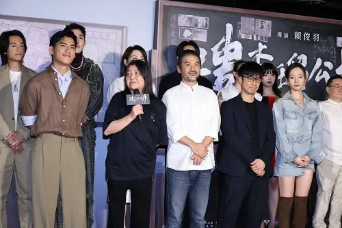 ▲朱軒洋(左1)和吳卓源(右)因電影假戲真做。(圖/記者嚴俊強攝) ▲朱軒洋(左1)和吳卓源(右)因電影假戲真做。(圖/記者嚴俊強攝)