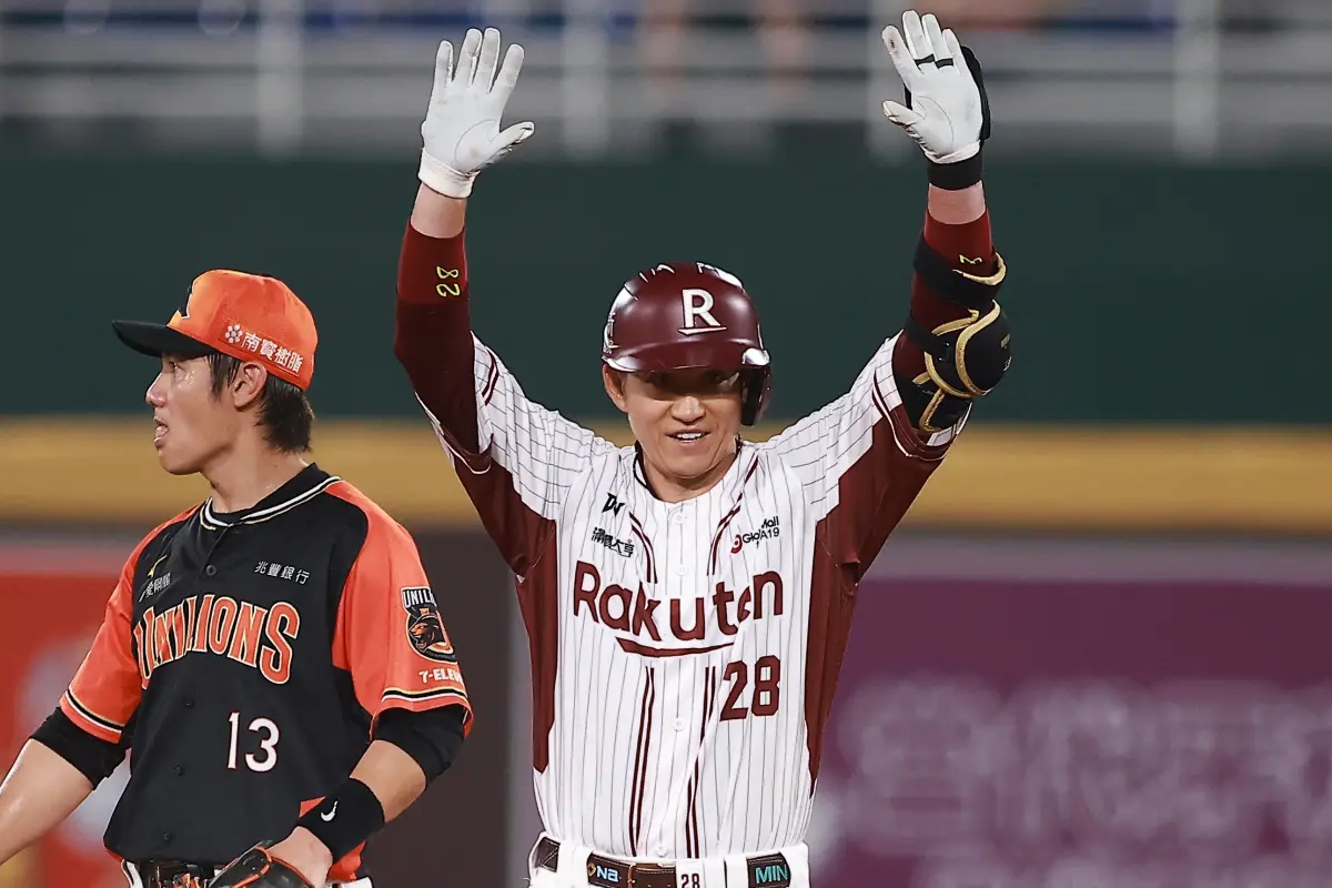 ▲樂天桃猿捕手張閔勛，面對統一獅單場繳出4打數3安打，打下3分打點。（圖／記者葉政勳攝）