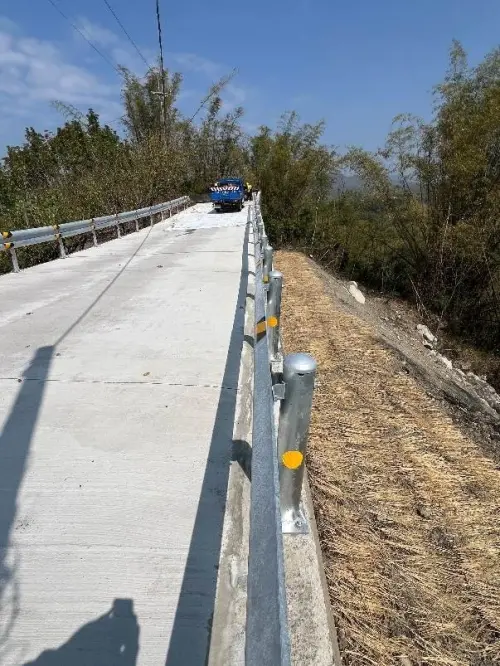 ▲內門區瑞山里市道182及高136線聯絡道路2K+900施工後。（圖／高市府提供）