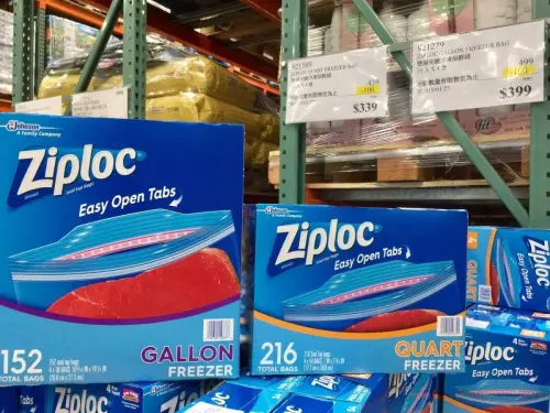 ▲好市多另一款熱銷的Ziploc保鮮袋，有內行分享兩者差異。（圖／民眾提供）