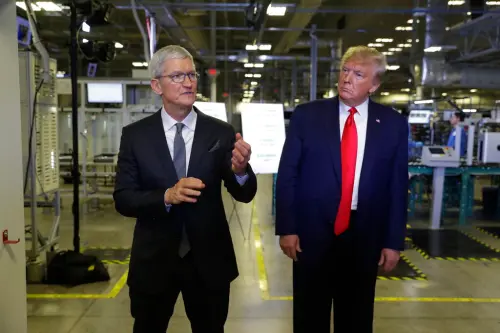 比台積電還苦！川普告知蘋果庫克回來美國：我不希望你在印度設廠
