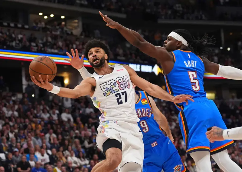 NBA／金塊119：107雷霆！Murray抱病砍25分　系列賽進入搶七大戰