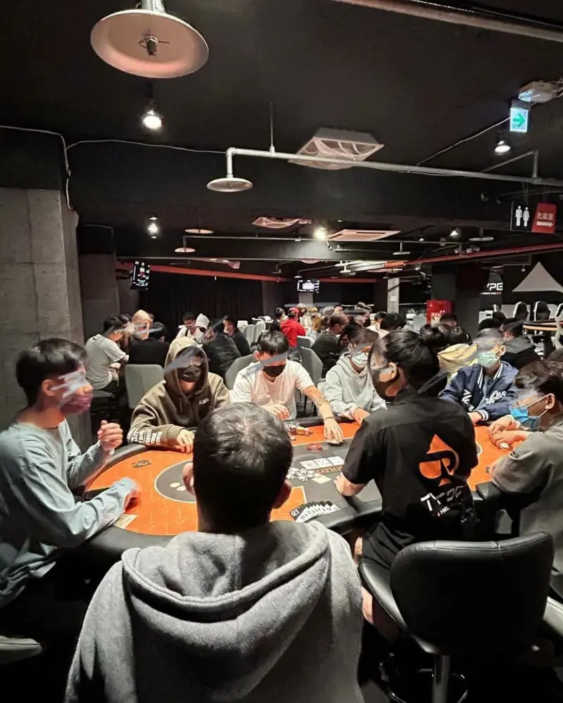 ▲德州樸克示意圖（非本案件現場）