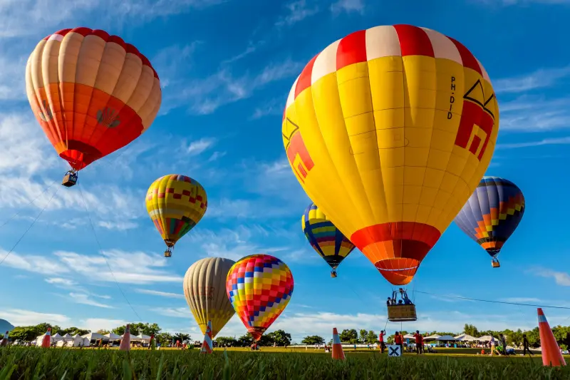 ▲「2025臺灣熱氣球嘉年華」全新造型熱氣球。（圖／台東縣府）