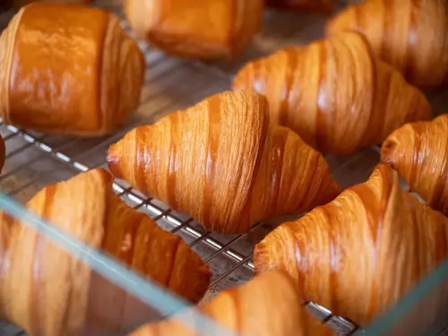 「KANG Artisan Bakery」有多種口味的可頌,而全部口味可頌的銷量,最高曾創下單日超過900顆。(圖/KANG Artisan Bakery提供) ▲「KANG Artisan Bakery」有多種口味的可頌,而全部口味可頌的銷量,最高曾創下單日超過900顆。(圖/KANG Artisan Bakery提供)