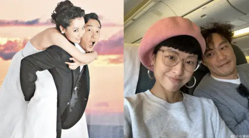 ▲陳奕迅與老婆徐濠縈(圖/翻攝自微博) ▲陳奕迅與老婆徐濠縈(圖/翻攝自微博)