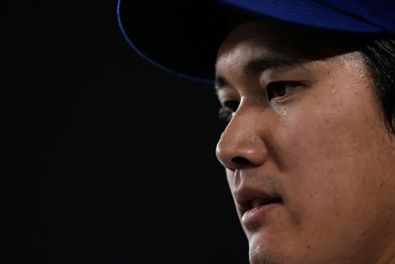 ▲《The Athletic》資深記者Ken Rosenthal今（17）日於節目上爆料，表示天使原本在2022年有機會將大谷交易至教士，換取如今成為教士未來看板人物的Jackson Merrill，只是天使最終仍錯失良機，成為最大輸家。（圖／美聯社／達志影像）
