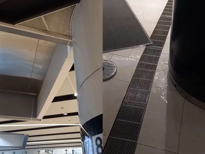 世壯運開幕式！午後暴雨大巨蛋疑又漏水、議員炸鍋　遠雄：露天區