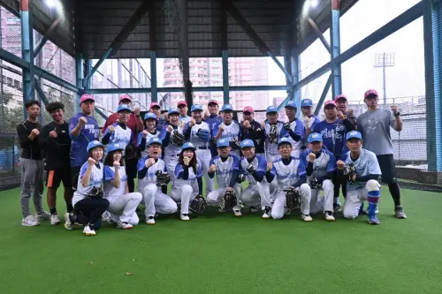 ▲前職棒球星周思齊與高國輝領軍「GOATBROS山羊兄弟」棒球隊。（圖／ 新北市體育局提供）