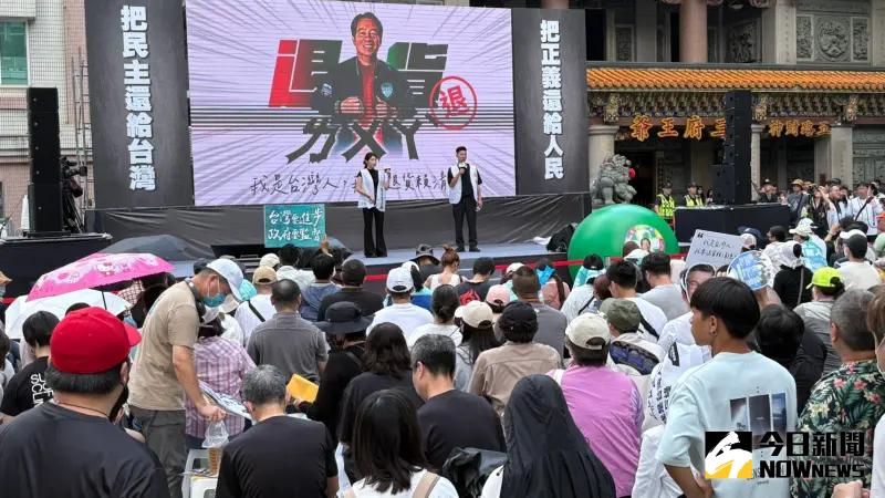 518藍白「退貨」賴清德　盧秀燕沒到鄭照新到了！水安宮人潮曝