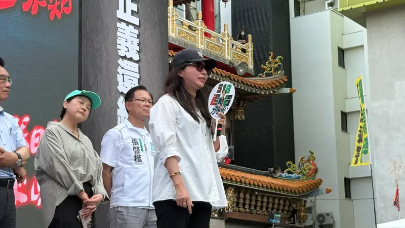 ▲民眾黨立委林憶君爆料，國防部送立院的預算解凍案，不包含海鯤號。（圖／記者顏幸如攝）