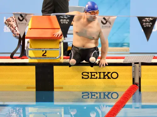 ▲帕拉游泳選手張維捷於世壯運男子100公尺仰式(Para)中,以2分10秒23的成績勇奪金牌,並突破個人最佳紀錄。(圖/世壯運組織委員會) ▲帕拉游泳選手張維捷於世壯運男子100公尺仰式(Para)中,以2分10秒23的成績勇奪金牌,並突破個人最佳紀錄。(圖/世壯運組織委員會)