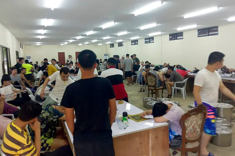 ▲菲律賓政府擴大打擊離岸博弈營運商，許多中國籍人士因涉案遭到逮捕、遣返。（圖／美聯社／達志影像）