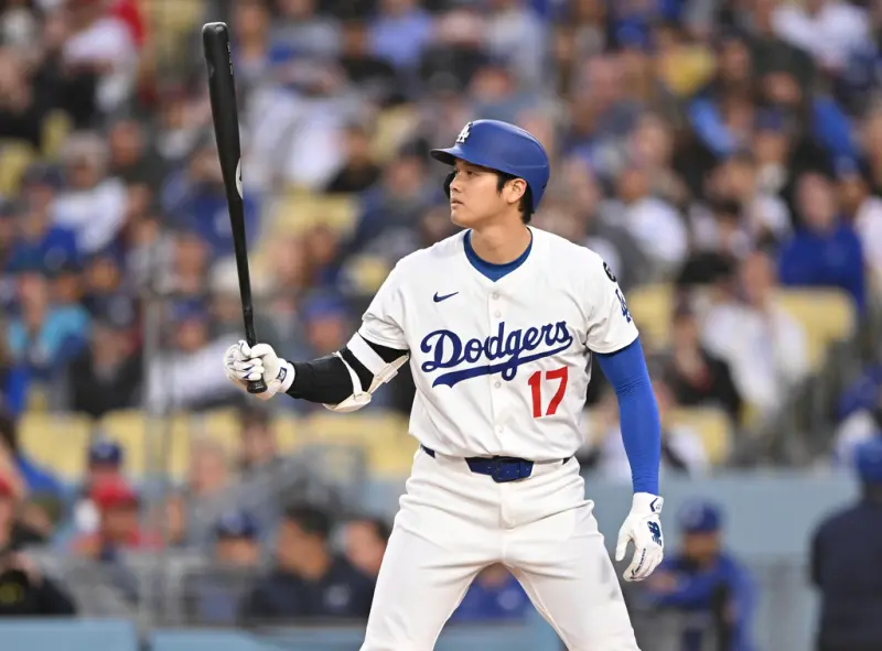 ▲世界巨星大谷翔平一掃昨戰6支0低潮，此役全場5打數3安打，貢獻1分打點，但洛杉磯道奇仍在比賽後段被逆轉，以4：6輸球，系列賽慘遭同城的天使橫掃。（圖／美聯社／達志影像）